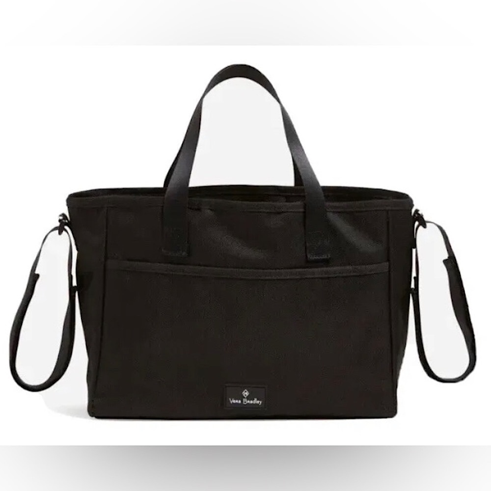 Vera Bradley Reactive Lighten Up Everything Organizer in Black